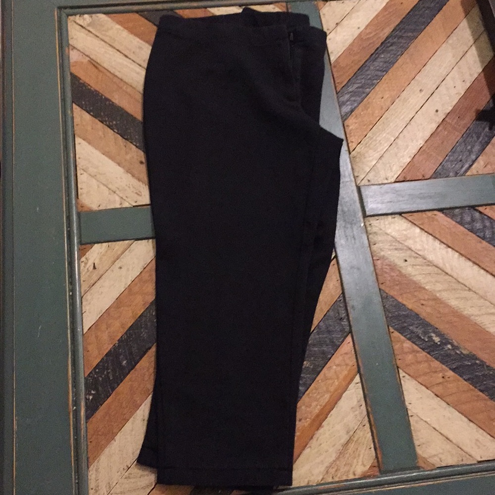 J. Jill Black Trousers (Stretch 😍: Sz 6)